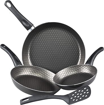 Juego de sartenes Magnífica 3 piezas, Aluminio con antiadherente thermocell (24, 26 y 30 cm)