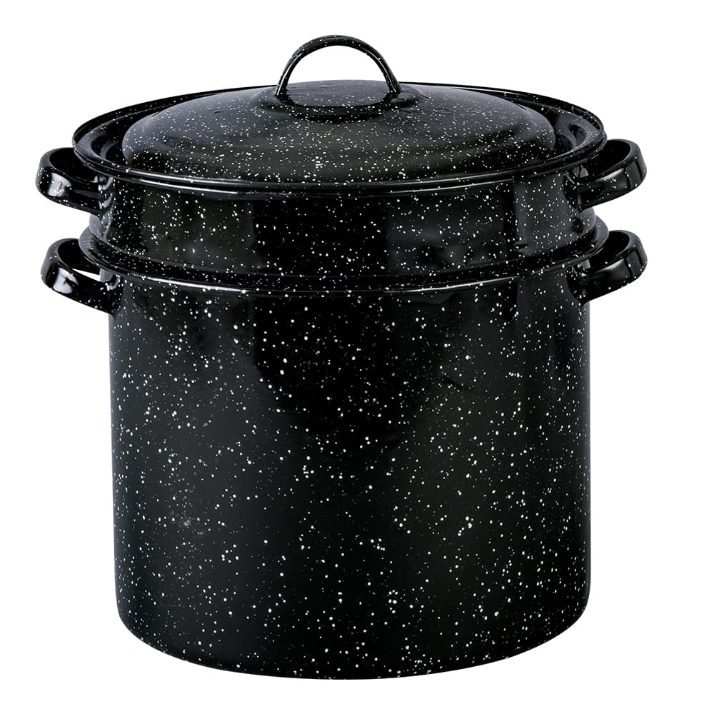 Olla para Bllanquear 23.5 cm Negro Canning