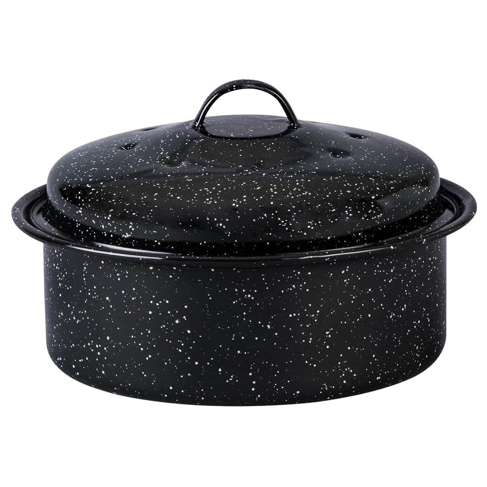 Asador Redondo 25.1 cm Negro Roasting