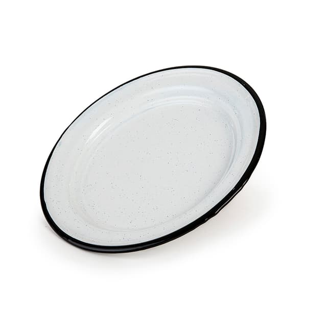 Plato Plano 22 cm Blanco Clásica