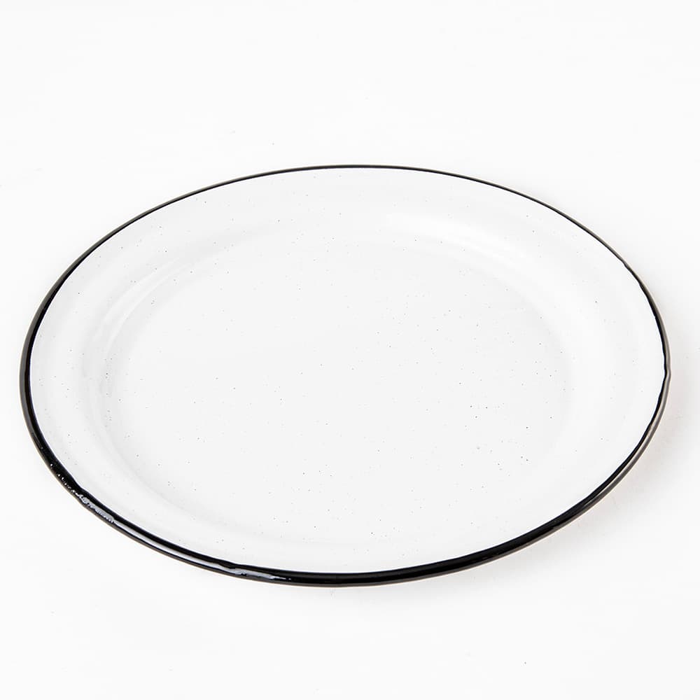 Plato Plano 26 cm Blanco Clásica