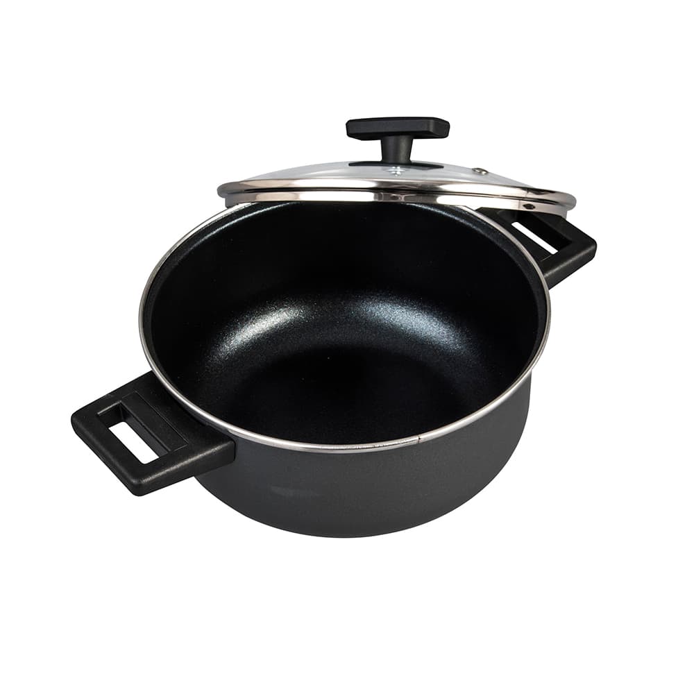 Arrocera 22 cm Negro Duramax