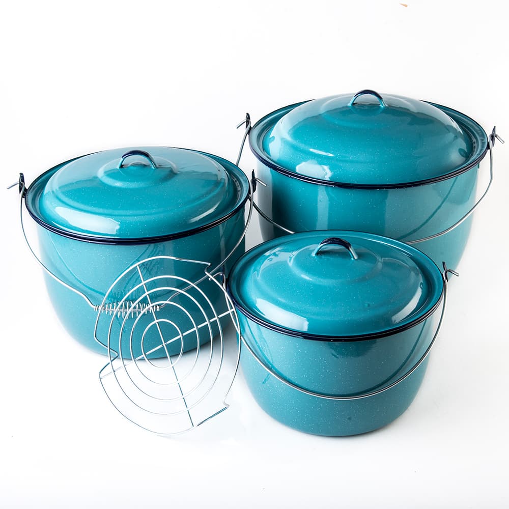 Batería de Cocina 7 pzs Turquesa Clásica La Mexicana