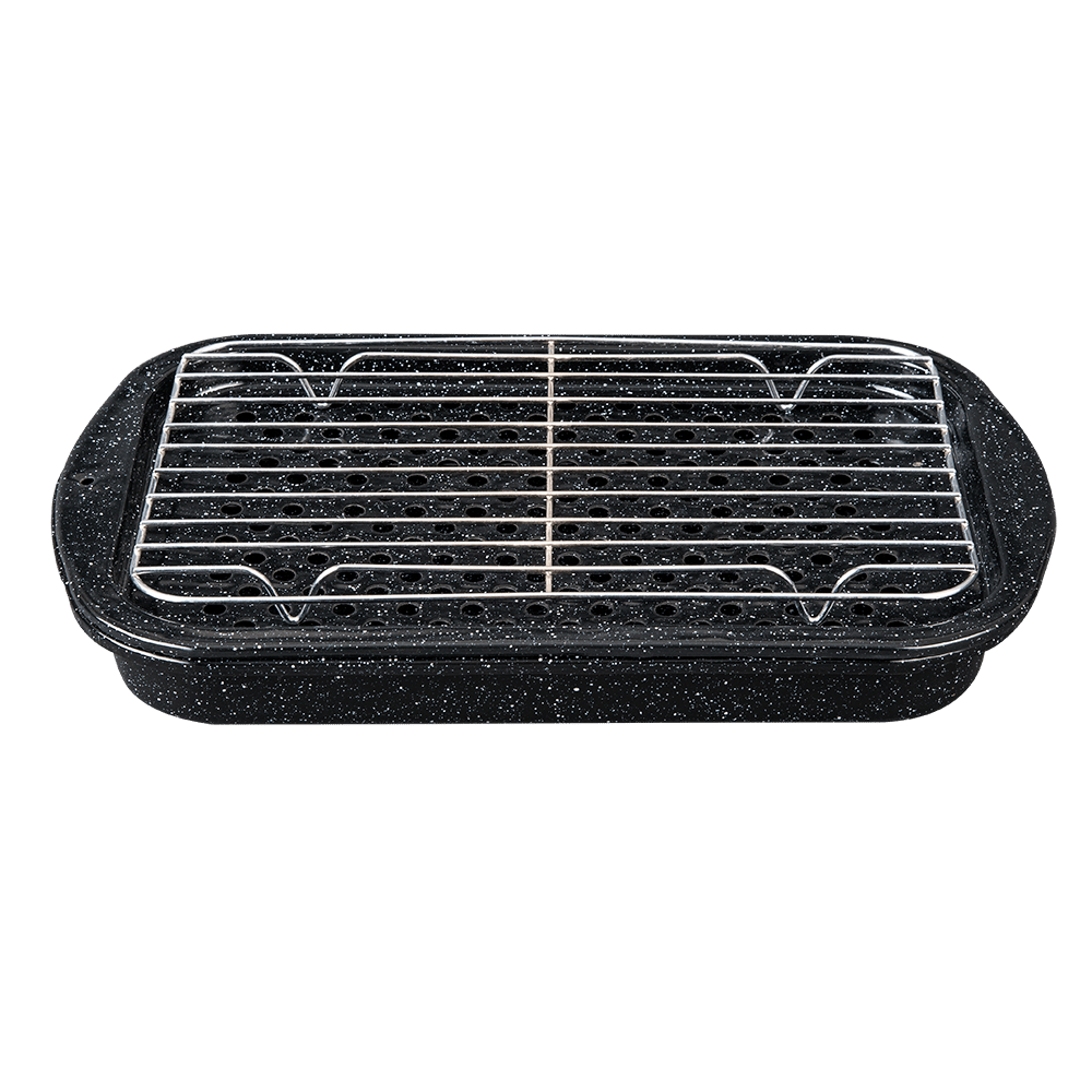 Bake Broil & Grill Set. 3 PC. Roasting