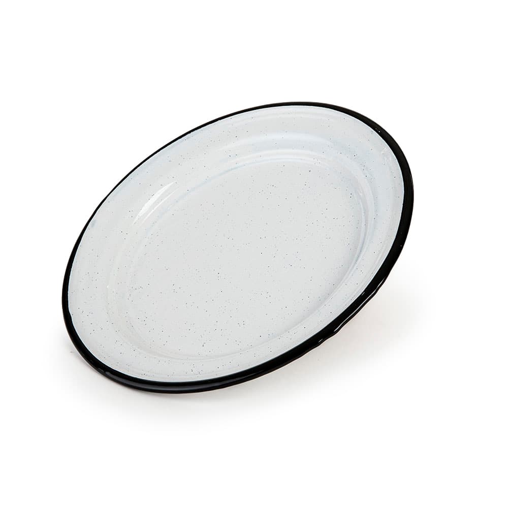 Plato Plano 22 cm Blanco Clásica