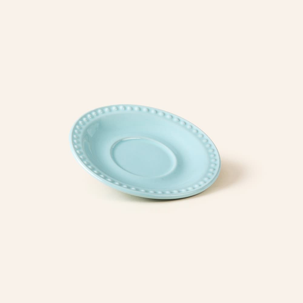 Plato para Taza 16 cm Durezza Emboss Mauve