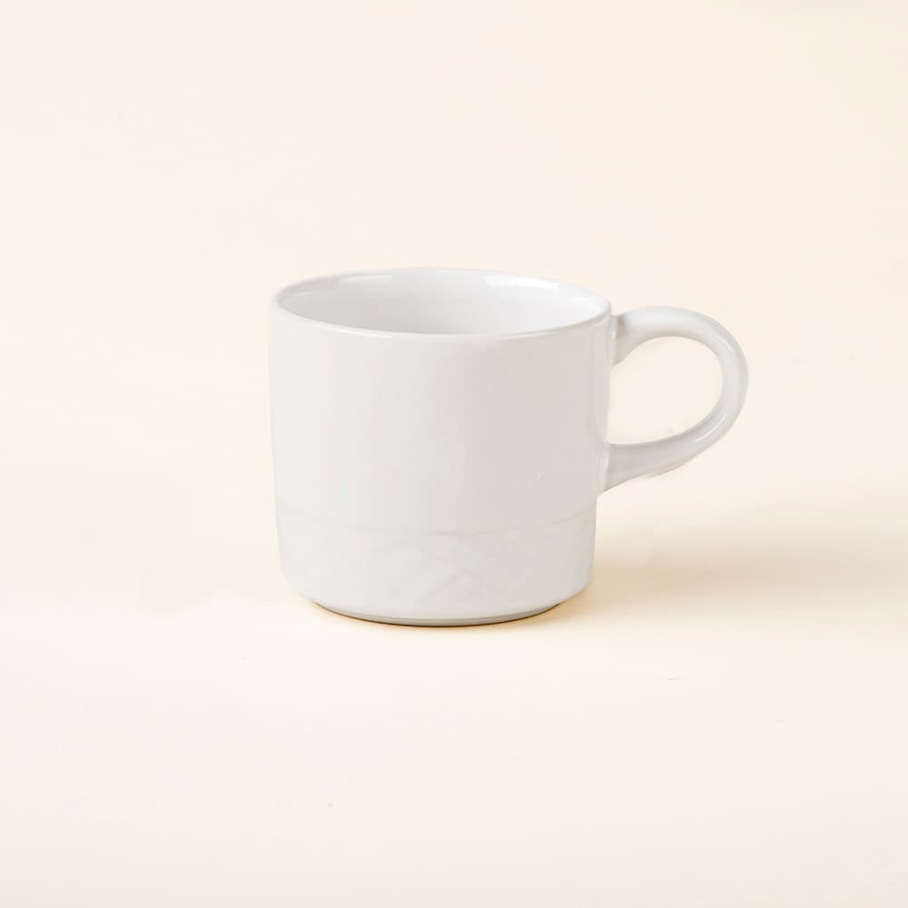 Taza para Café 220 ml Durezza Vinafera Blanch